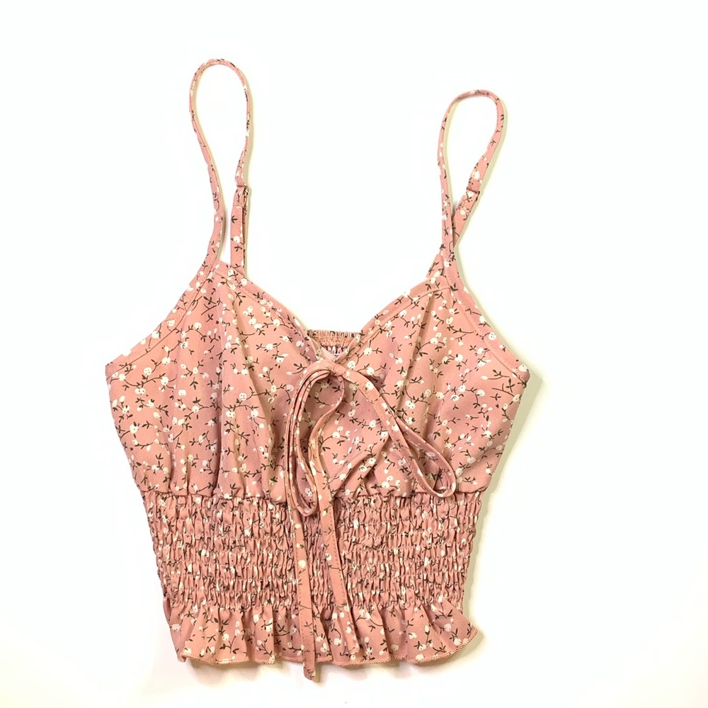 New Floral Crop Top size Small